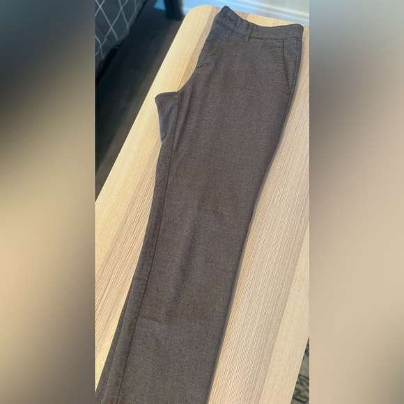 Men’s RW&CO Slim-Fit Brushed-Twill Pant, Size 31 Waist, Brown - Picture 4 of 4